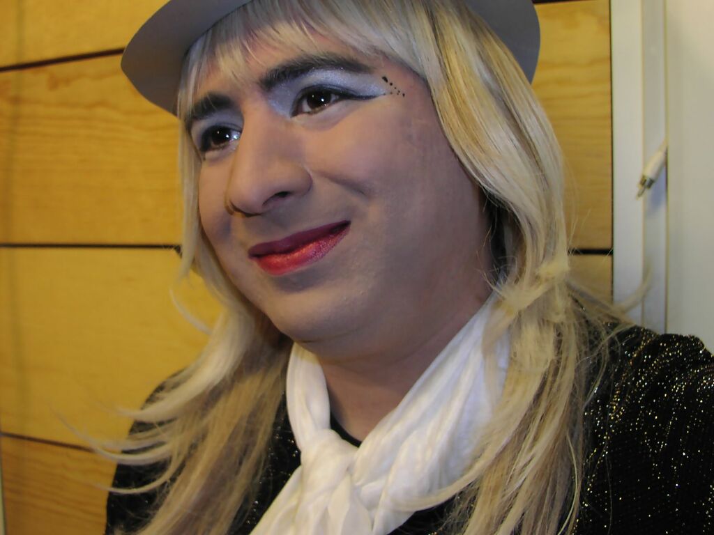 Sweet tranny on New Years