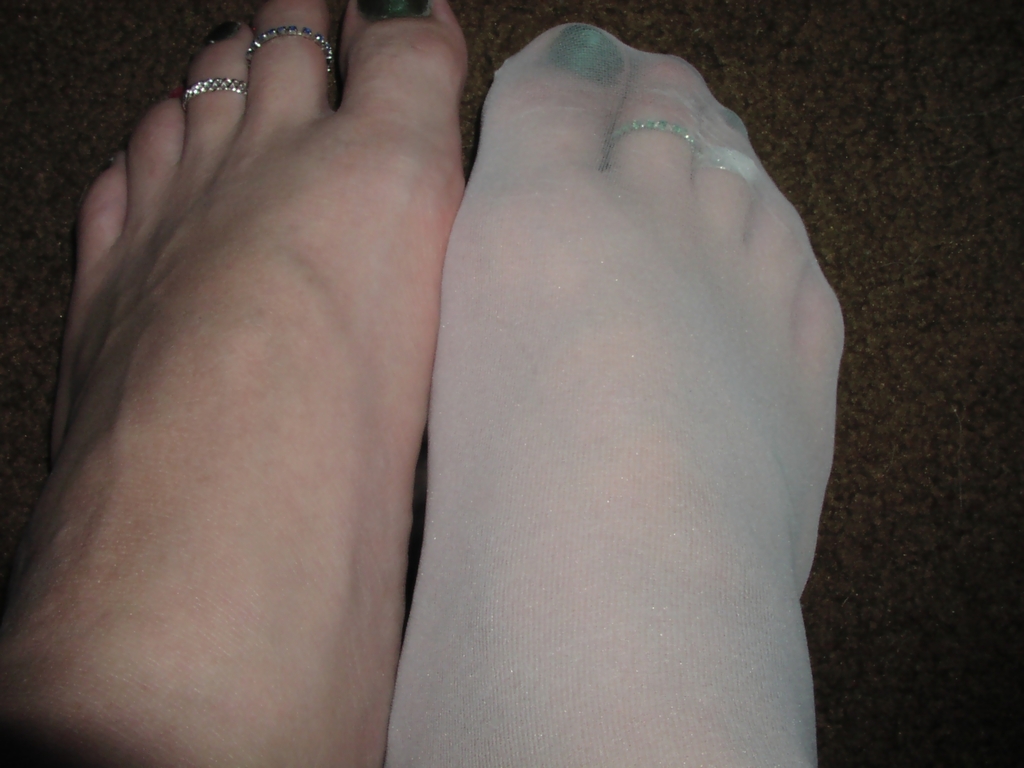 Sweaty feet ready for licking